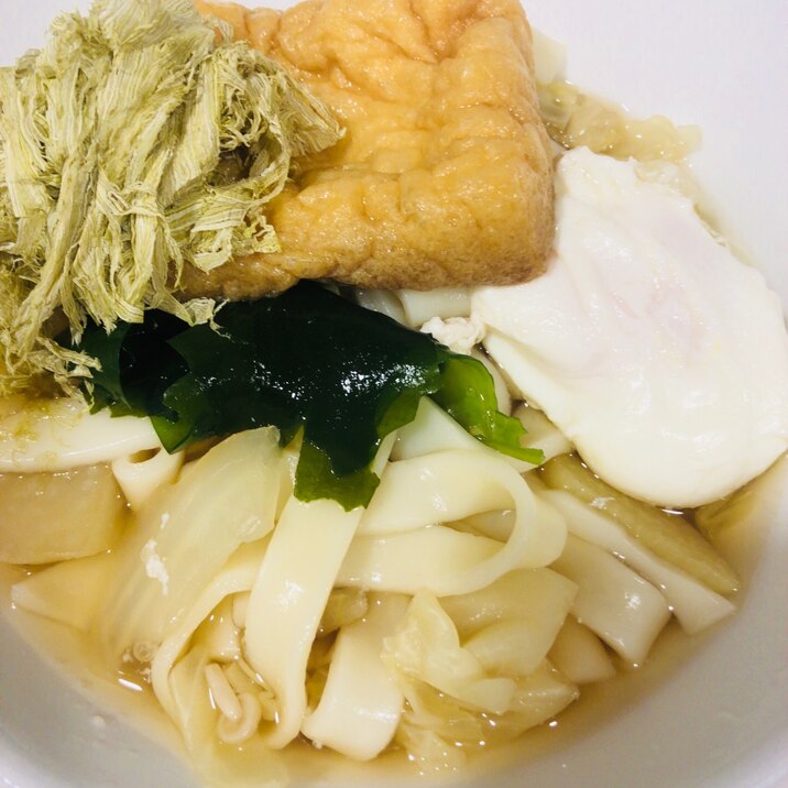 茅乃舎だしで きつね 月見 わかめとろろ昆布うどん レシピ 作り方 By Noa 1021 楽天レシピ 茅乃舎だしで きつね 月見 わかめとろろ昆布うどん レシピ 作り方 By Noa 1021 楽天レシピ